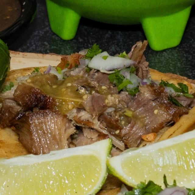 Carnitas Soft Taco.