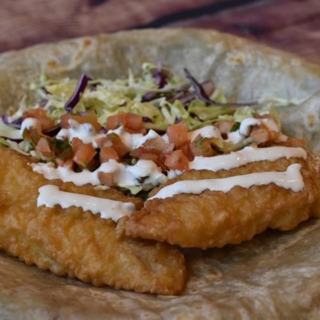 Fish Burrito.