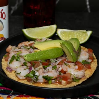 Shrimp Tostada