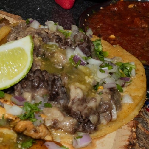 Cabeza Soft Taco.