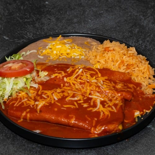 2 Enchiladas.