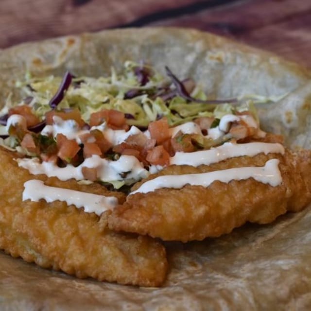 Fish Burrito.