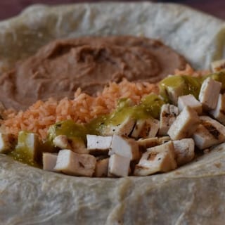 Pollo Asado Burrito