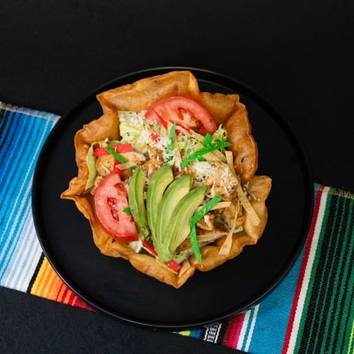 Mexican Chicken Taco Salad.