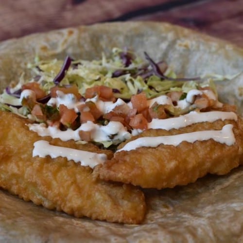 Fish Burrito.
