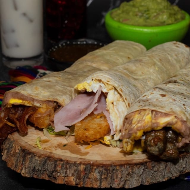 Bacon Breakfast Burrito.