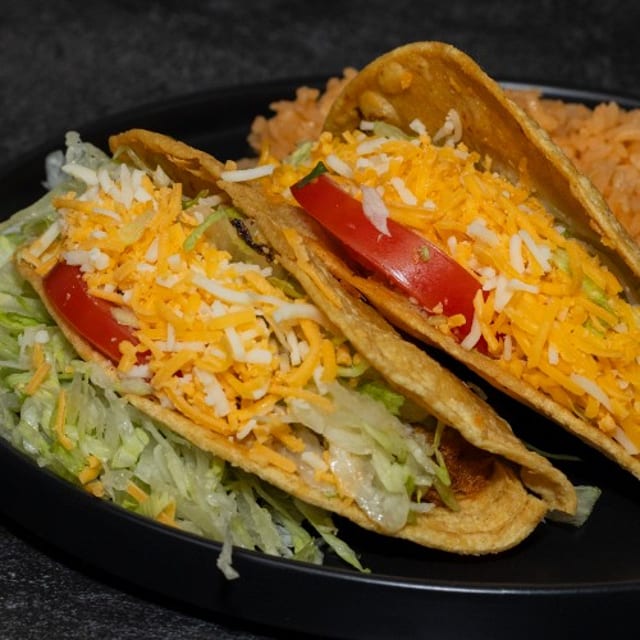 Chicken Hard Shell Taco.