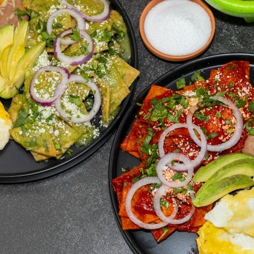 Chilaquiles Plate.