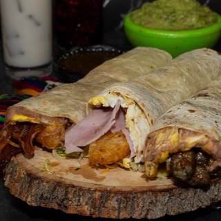 Ham Breakfast Burrito