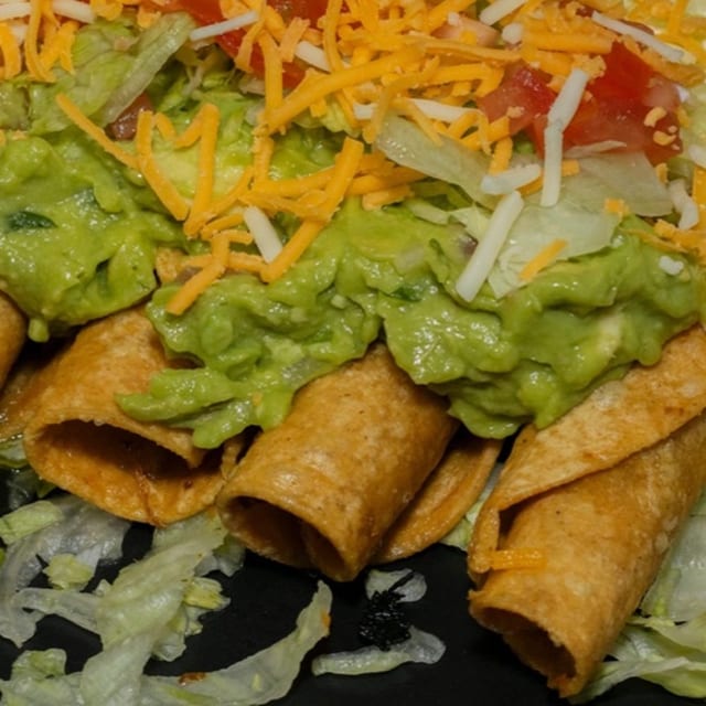 3 Rolled Taquitos.