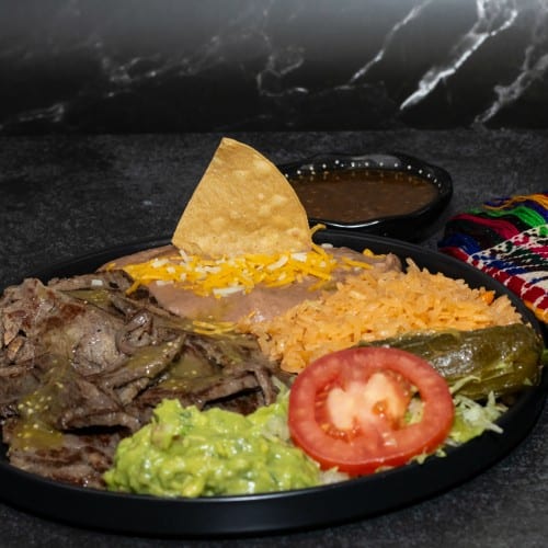 Carne Asada Plate.