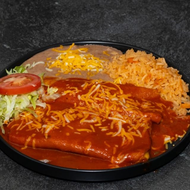 Enchiladas Plate.