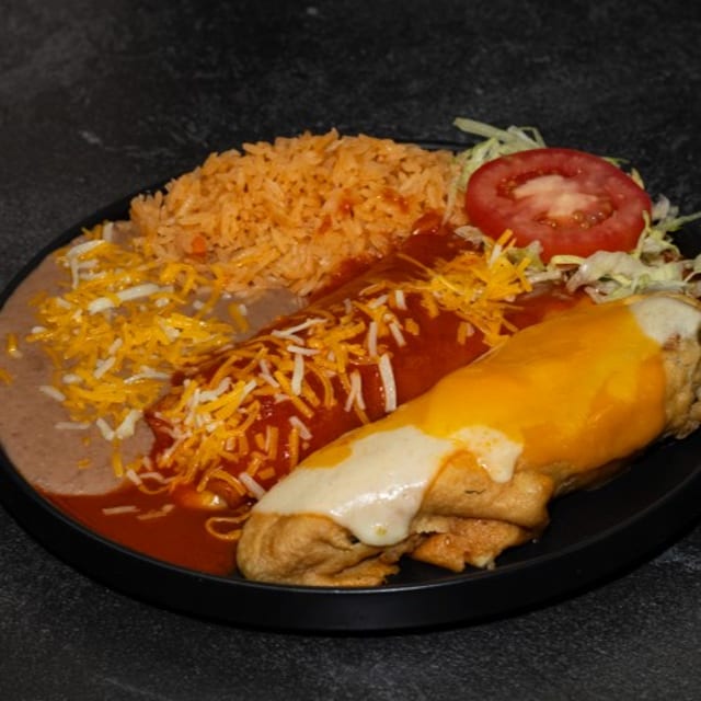 Chile Relleno, Enchilada Plate.