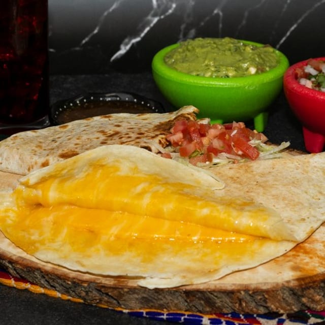 Cheese Quesadilla.