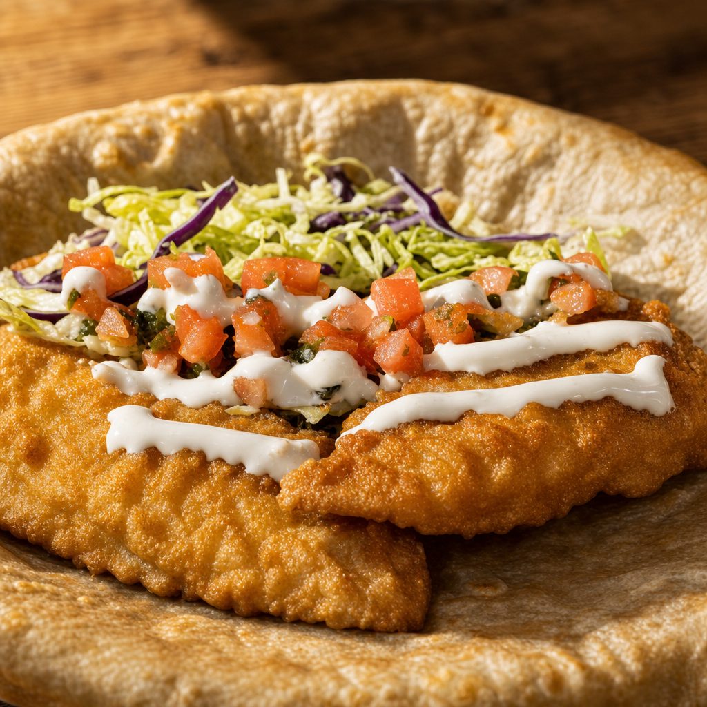Fish Burrito.
