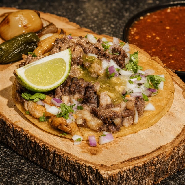 Cabeza Soft Taco.