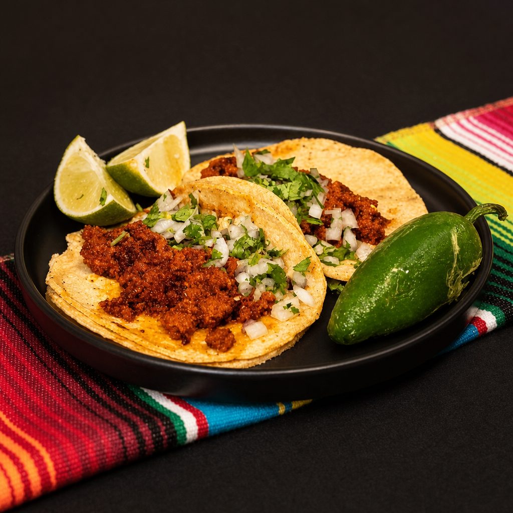 Chorizo Soft Taco.