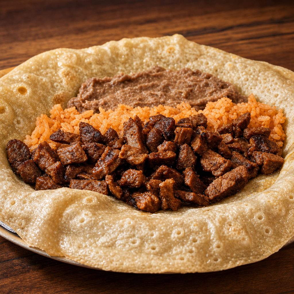 Al Pastor Burrito.