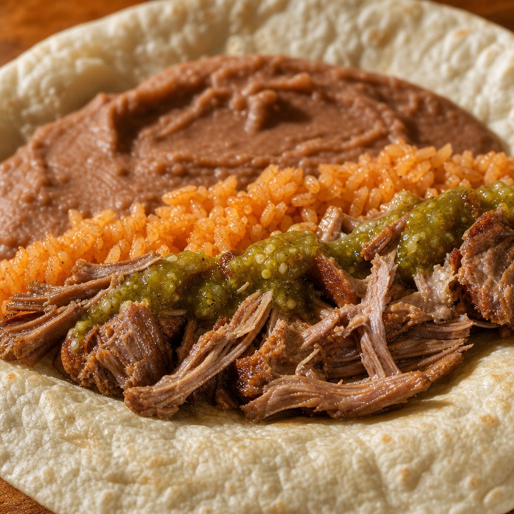 Carnitas Burrito.