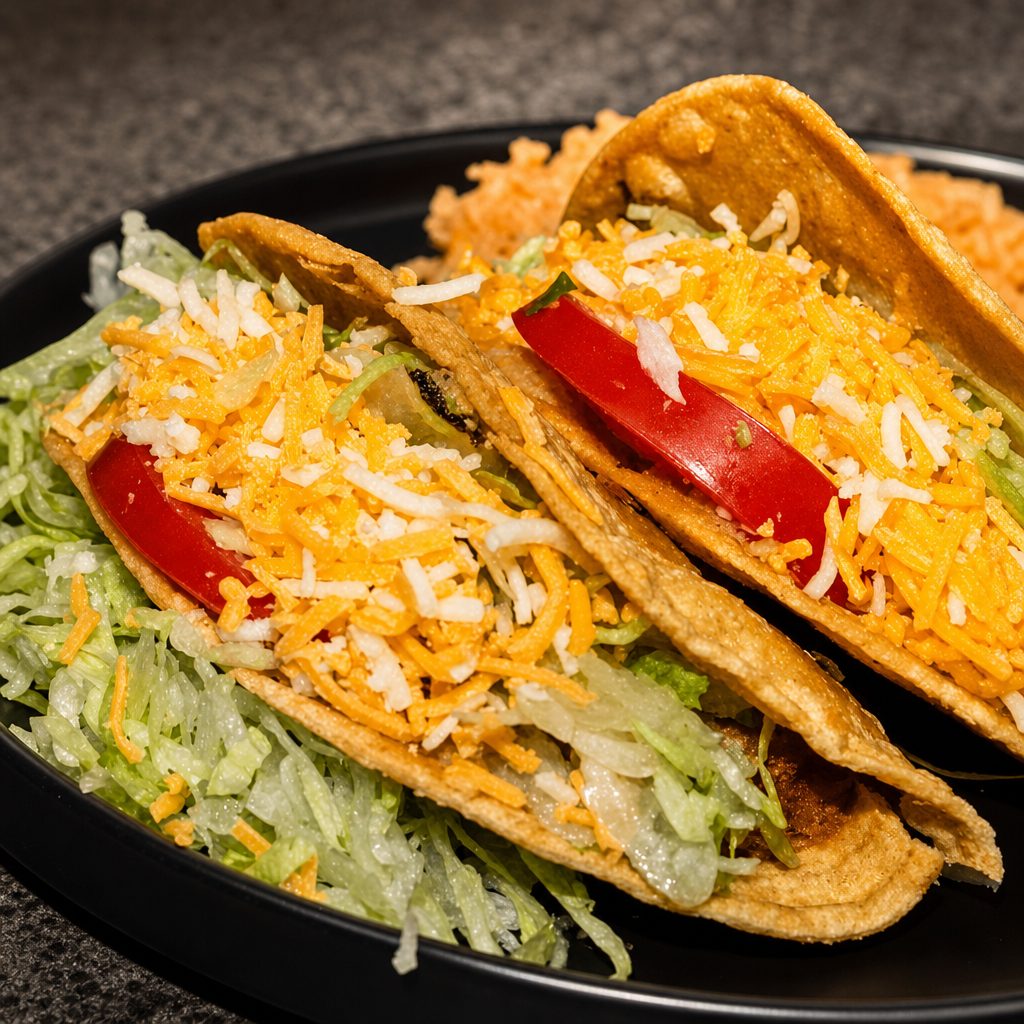 Potato Hard Shell Taco.