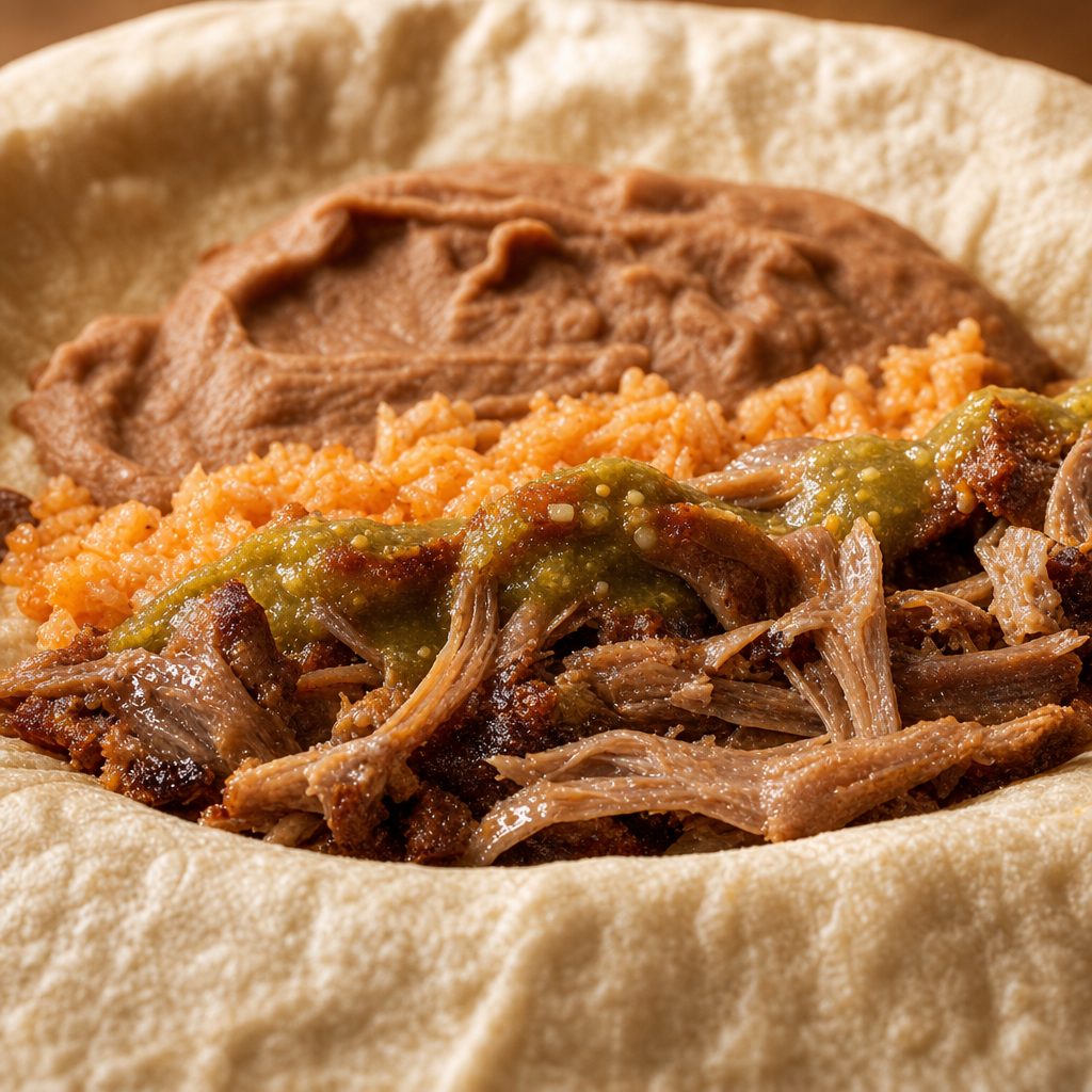 Carnitas Burrito.