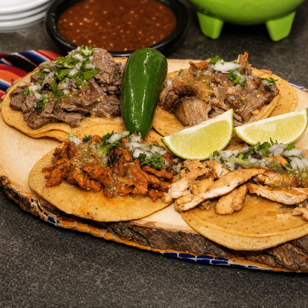 (4) Soft Taco Special.
