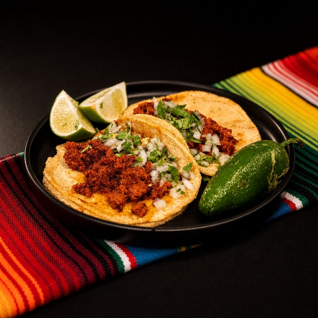 Chorizo Soft Taco.