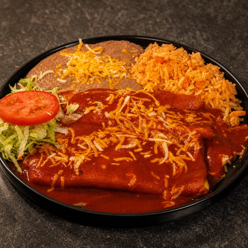 2 Enchiladas.