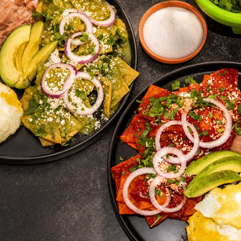 Chilaquiles Plate.