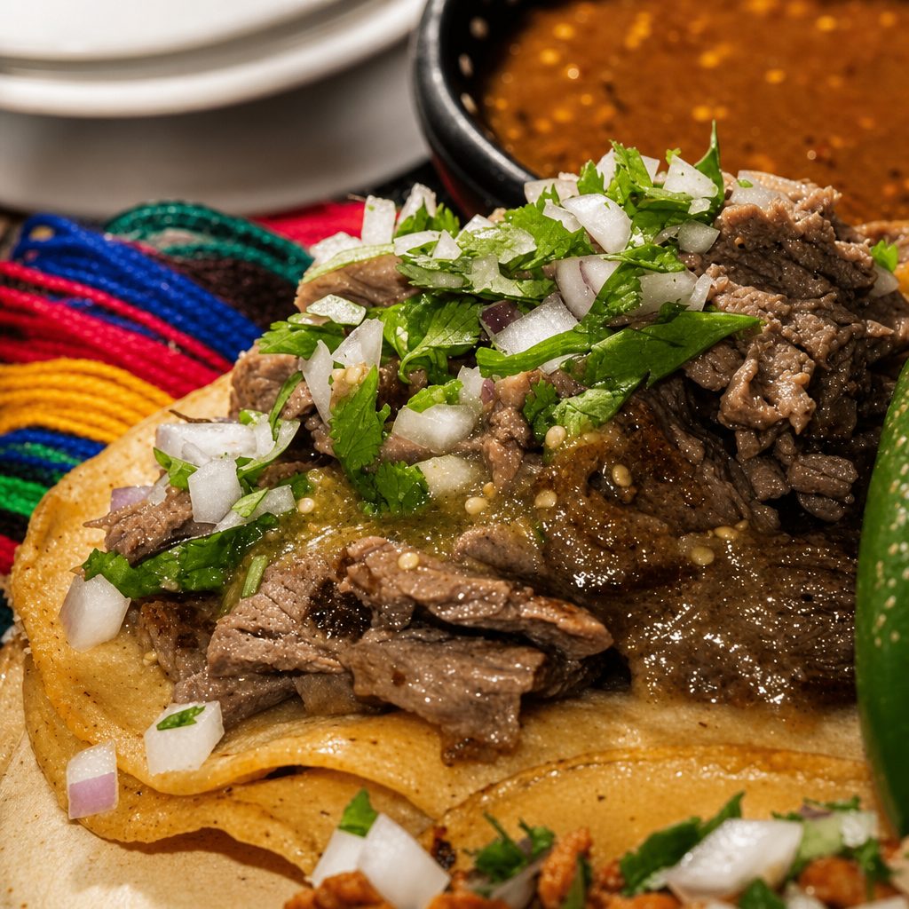 Carne Asada Soft Taco.