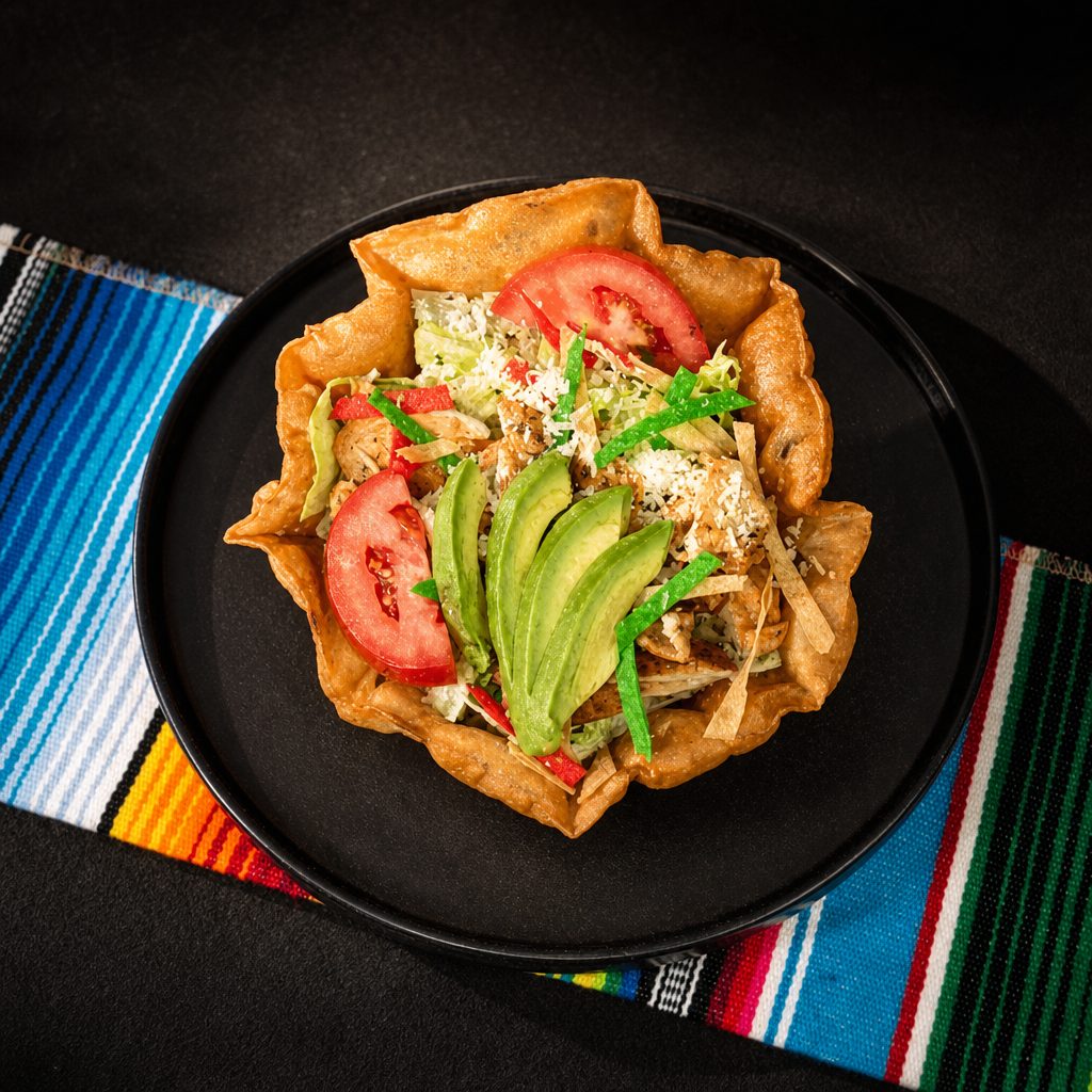 Mexican Chicken Taco Salad.