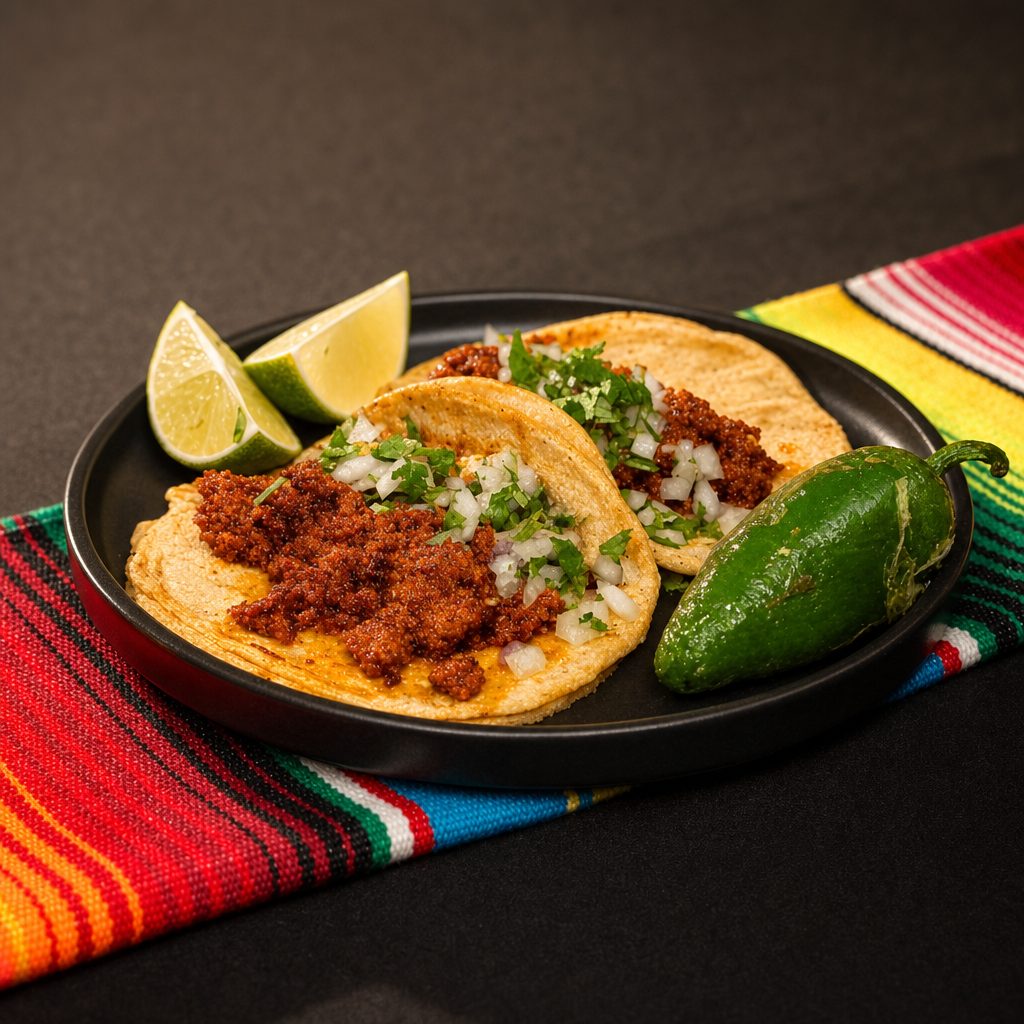 Chorizo Soft Taco.