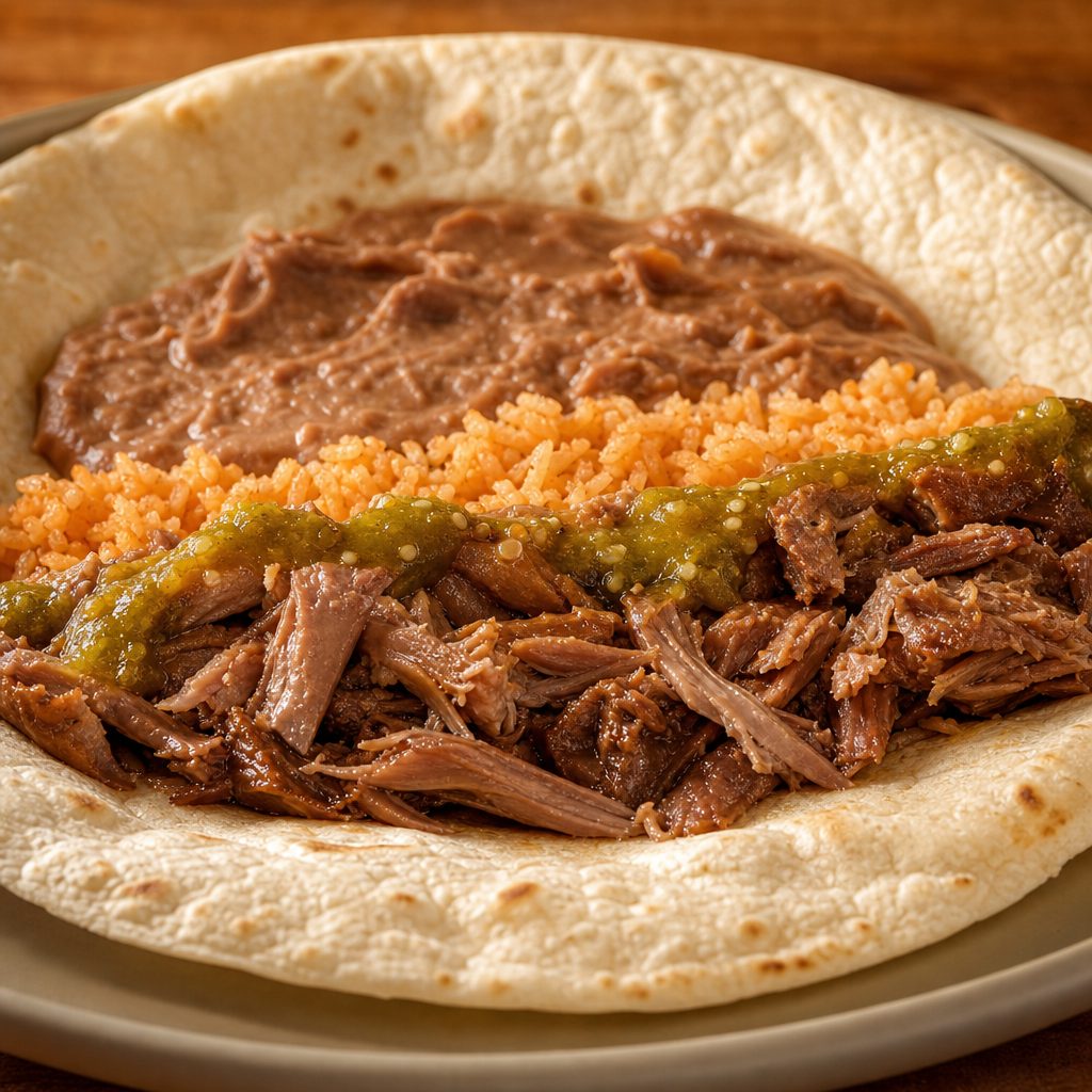 Carnitas Burrito.